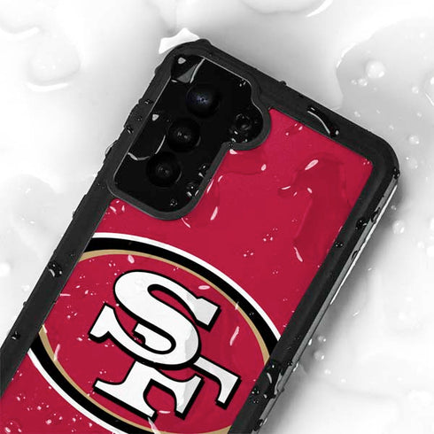 NFL San Francisco 49ers Large Logo Galaxy S24 Plus Waterproof Case